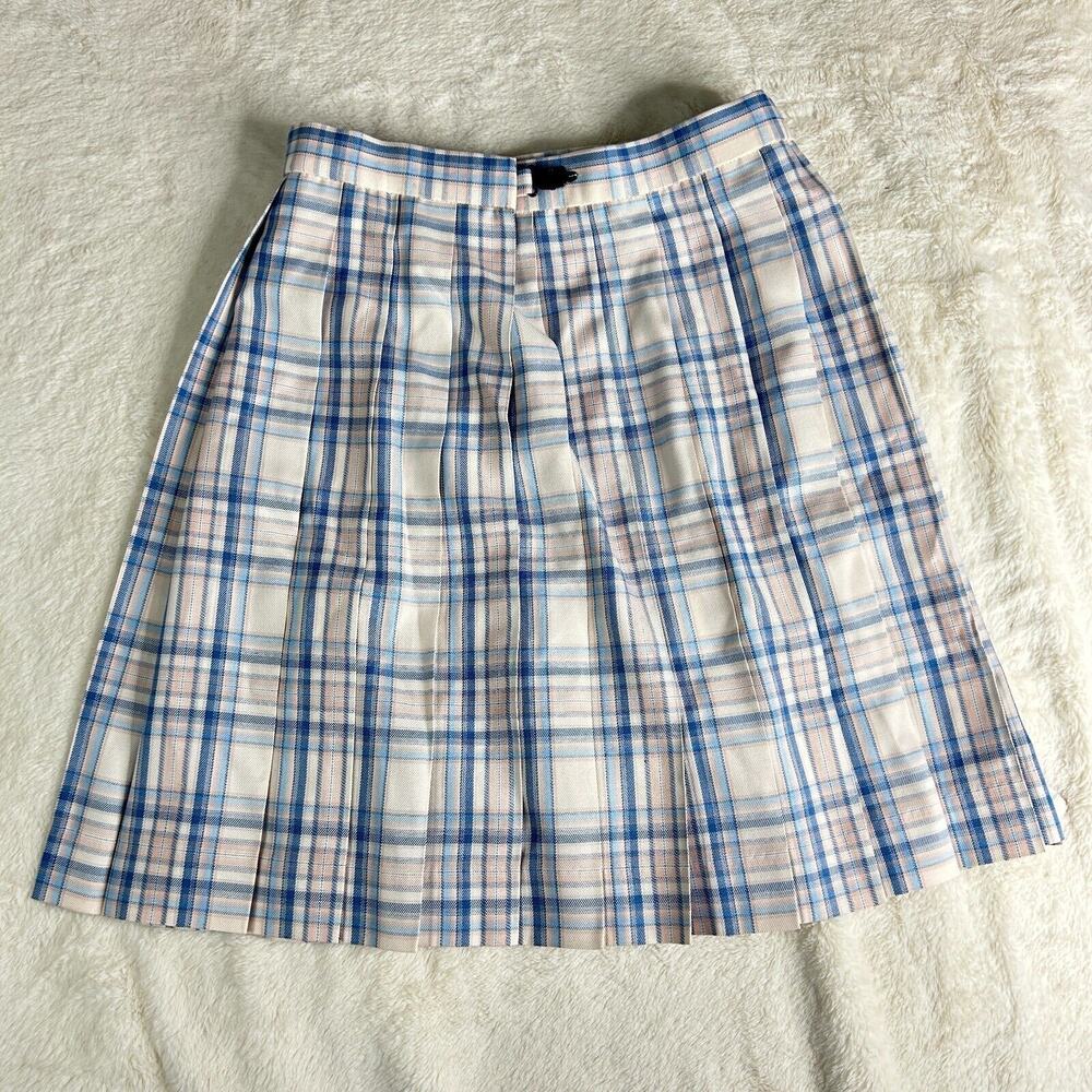 Women's Short Skirt Japanese Campus Summer Seifuku Adjustable Waist Size 25-27